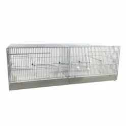Cage Domus-Molinari 90x29 Cm Laquée En Blanc
