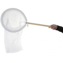 Épuisette Blanche Avec Bord En Mousse - 35cm