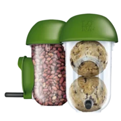 Mangeoire Lona "Voersilo D2 Combi" - Vert