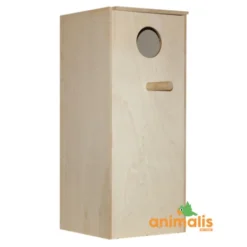 Nichoir En Bois Pour Grandes Perruches - 60 Cm
