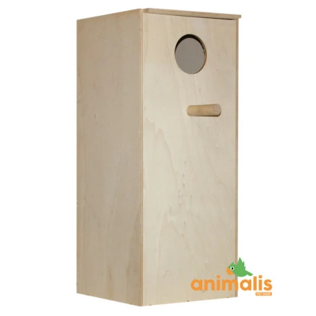 Nichoir En Bois Pour Grandes Perruches - 60 Cm